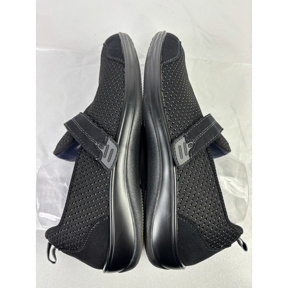 Orthofeet Quincy 821 Womens Size 11.5 D Wide Black Slip On Orthopedic Shoes - Picture 5 of 12